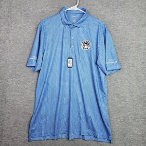 Johnnie-o Men's Sun Protection UPF 50 1/4 Button Up Pipeline Polo Size L NEW